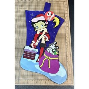 Christmas Stocking BETTY BOOP Kurt Adler 2007 NEW OLD STOCK